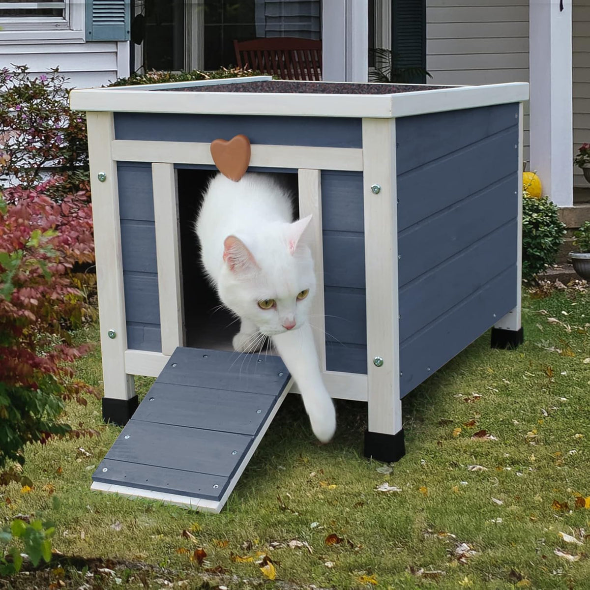 Weatherproof Wooden Small Pet House Pack of 2 W27601