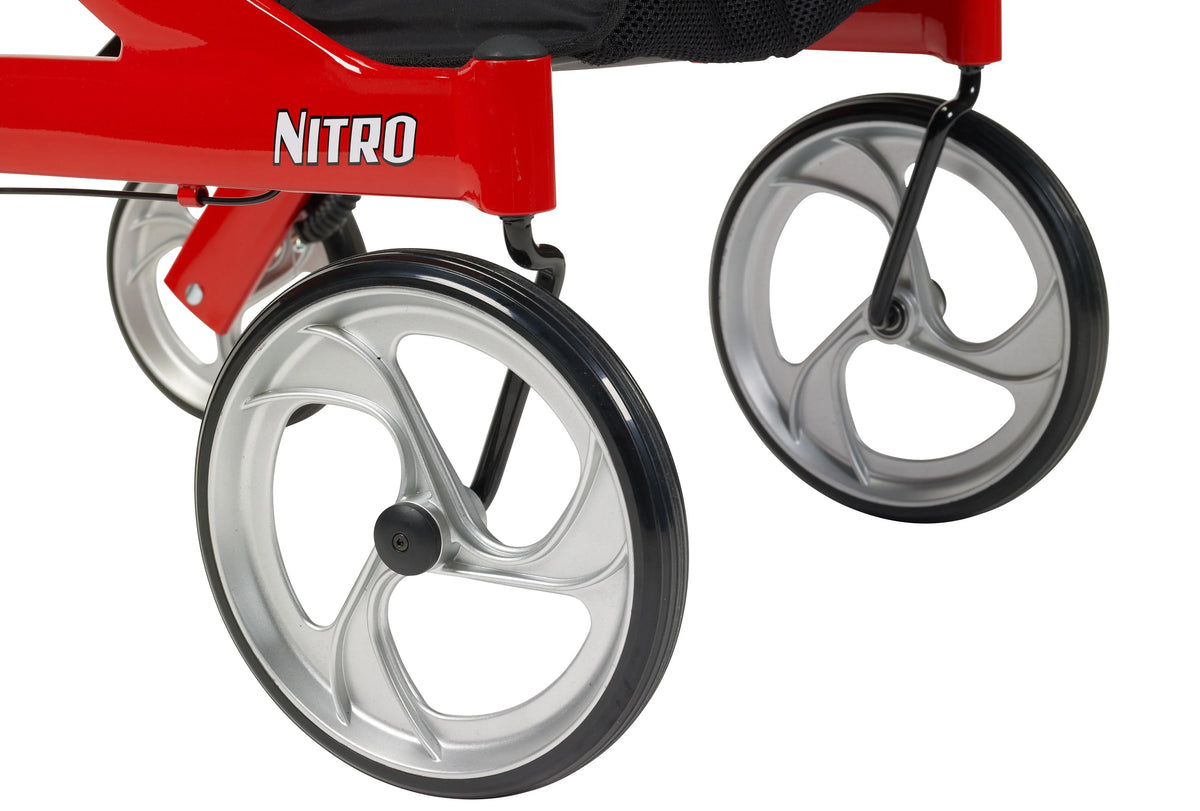 Red Rolling Walker X76208