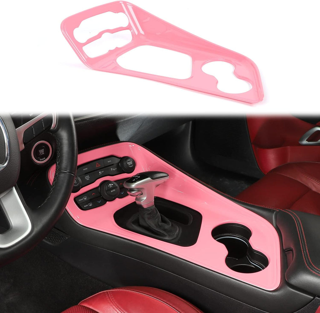 ABS Red Gear Shift Panel Trim Pack of 2 Y3500