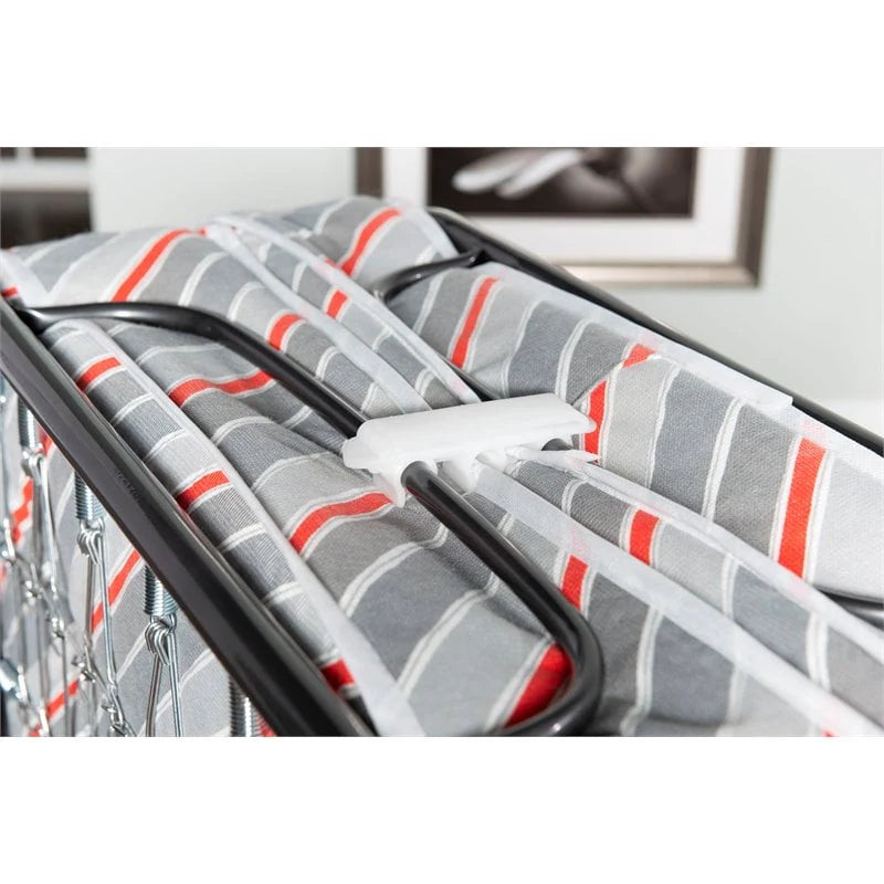 Folding Rollaway Guest Bed with 4 Innerspring Mattress V877