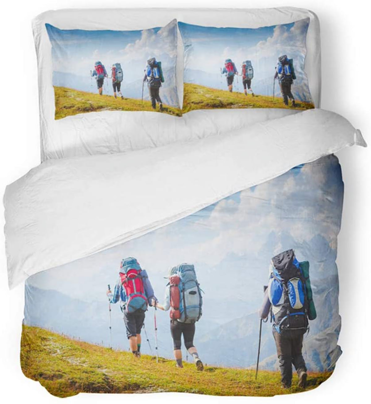Twin Size 3 Piece Duvet Cover Bedding Set with 2 Pillowcase G9890