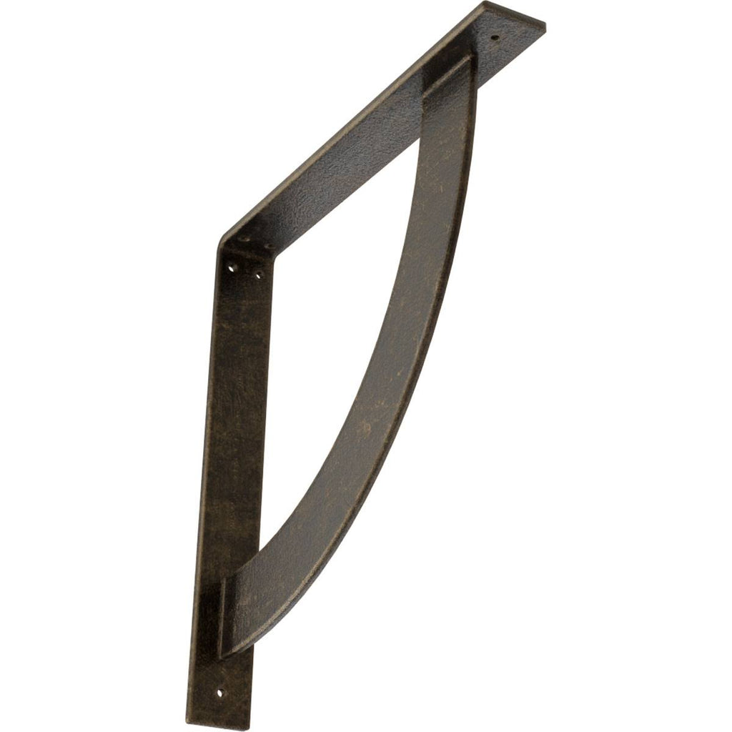 Antiqued Pale Gold Steel Bracket M47079