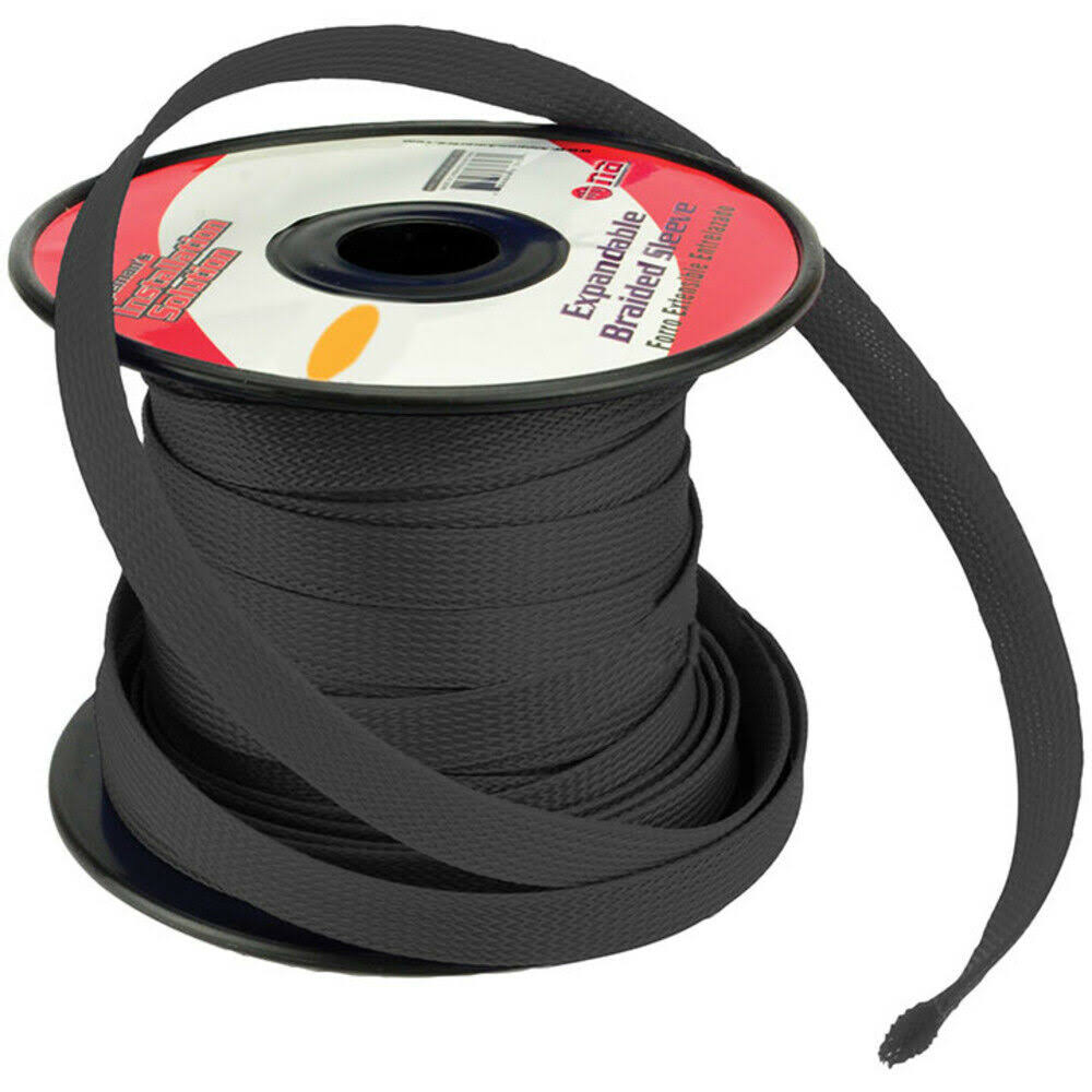 Expandable Braided Sleeve Black 3/4" O474635