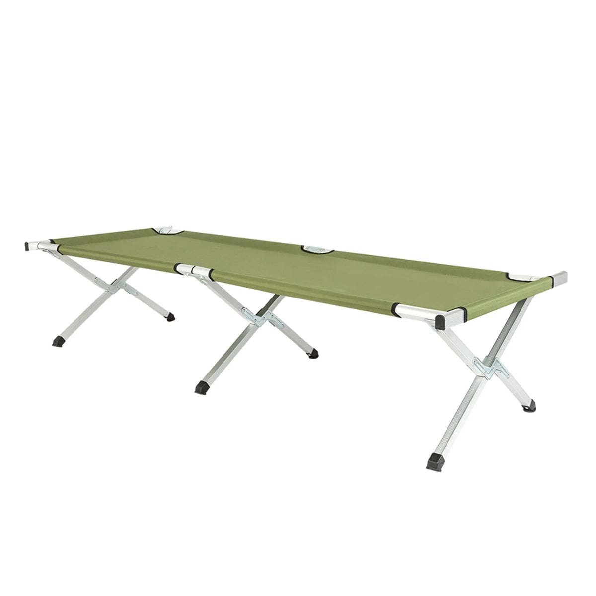 Army Green Portable Folding Camping Cot with Carrying Bag G877