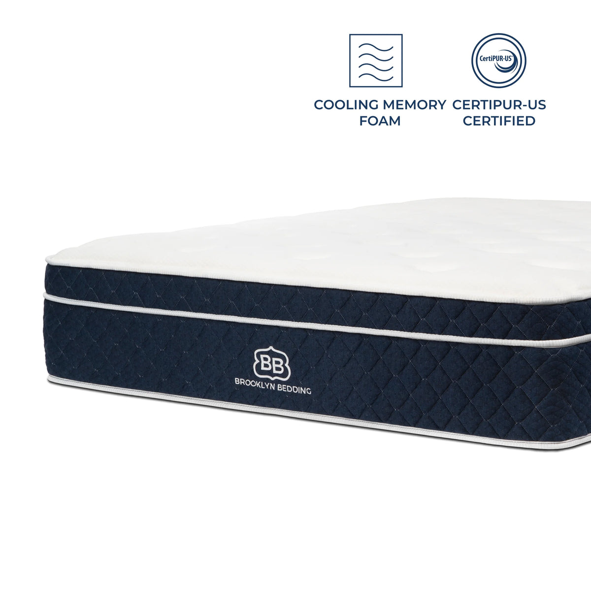 14" Plush Hybrid Queen Mattress with Cooling Cover Y88805