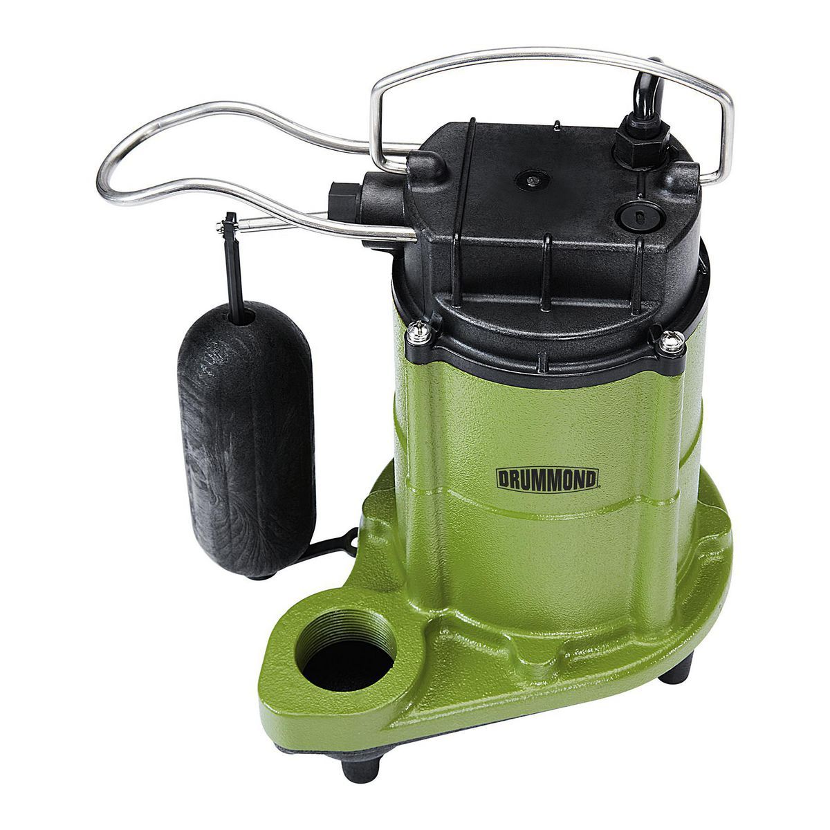 1/2 HP Submersible Sump Pump with Vertical Float Switch 4400 GPH T81139