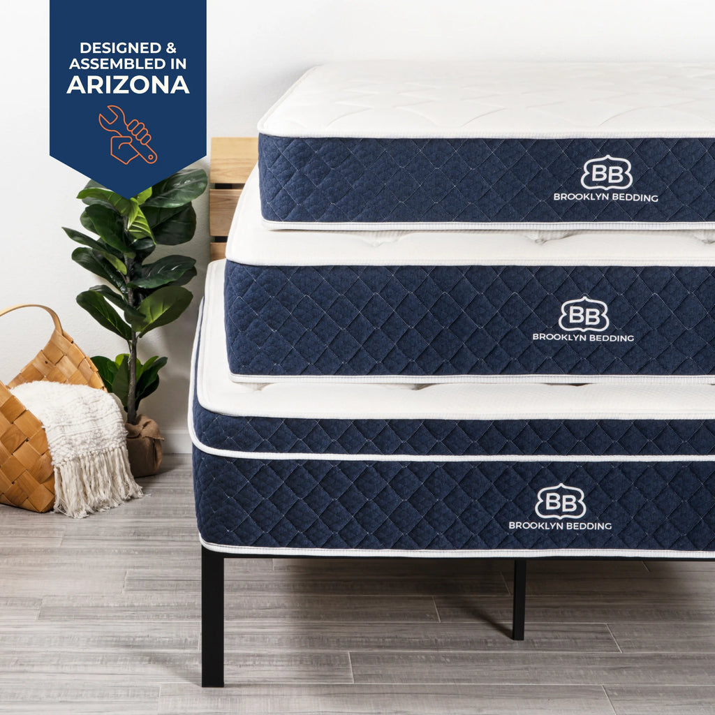 14" Plush Hybrid Queen Mattress with Cooling Cover Y88805