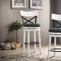 Set of 2 Swivel Barstools Q137331