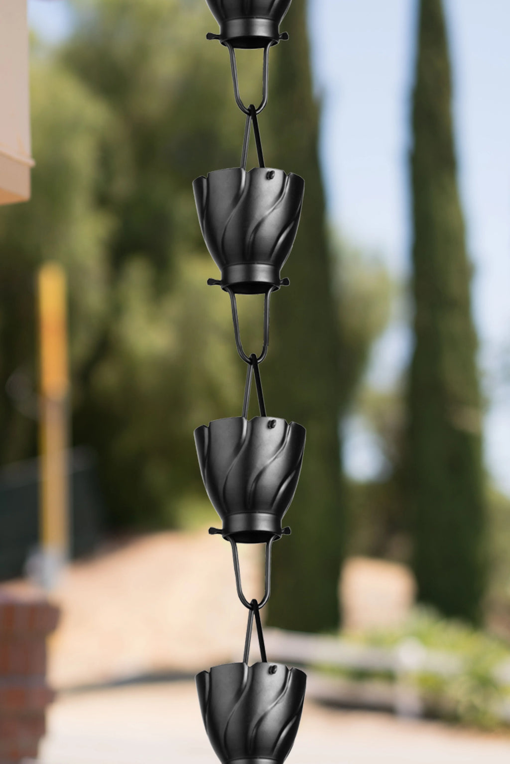 Aluminum Rain Chain Downspout 8.5 ft R594