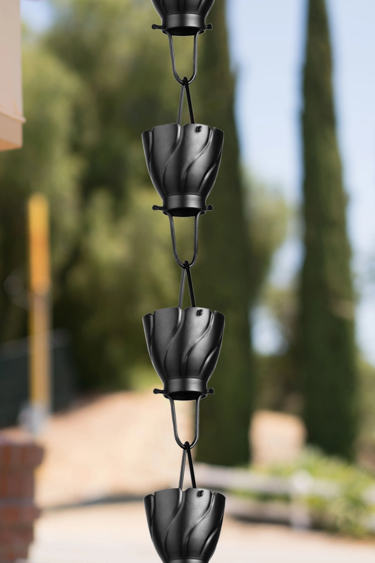 Aluminum Rain Chain Downspout 8.5 ft R594