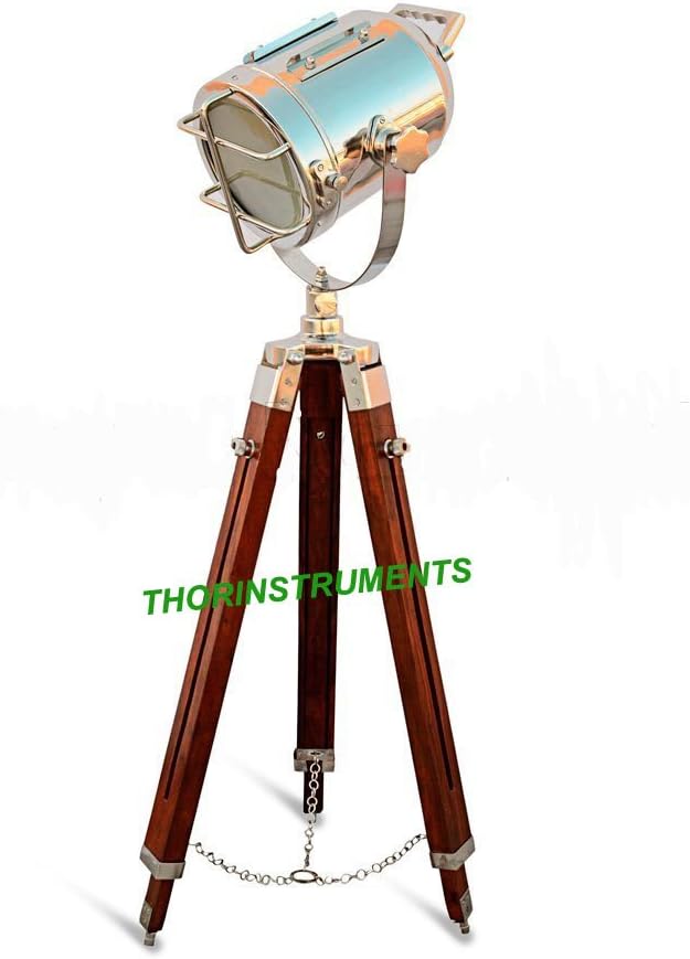 Nautical Spotlight Tripod Floor Lamp F175123
