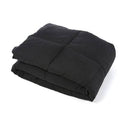 Reversible Comforter Black Grey Twin Twin XL I661568