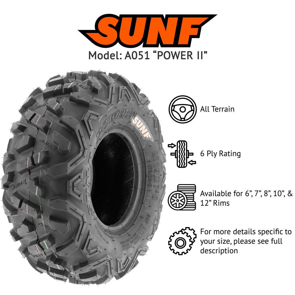 All Terrain ATV UTV Tires 19x7-8 6 PR Y36103