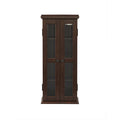 18x22 Wide Four Shelf Glass Display Cabinet D749242