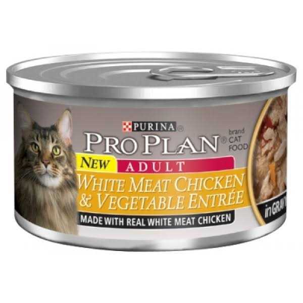 White Meat Chicken & Vegetable Entree in Gravy Cat Food D453842