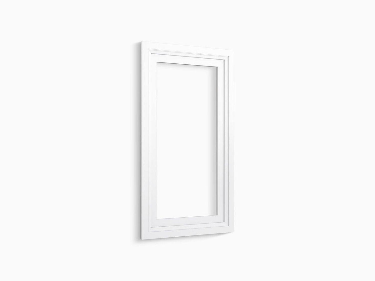 Linen White Medicine Cabinet Surround A9117