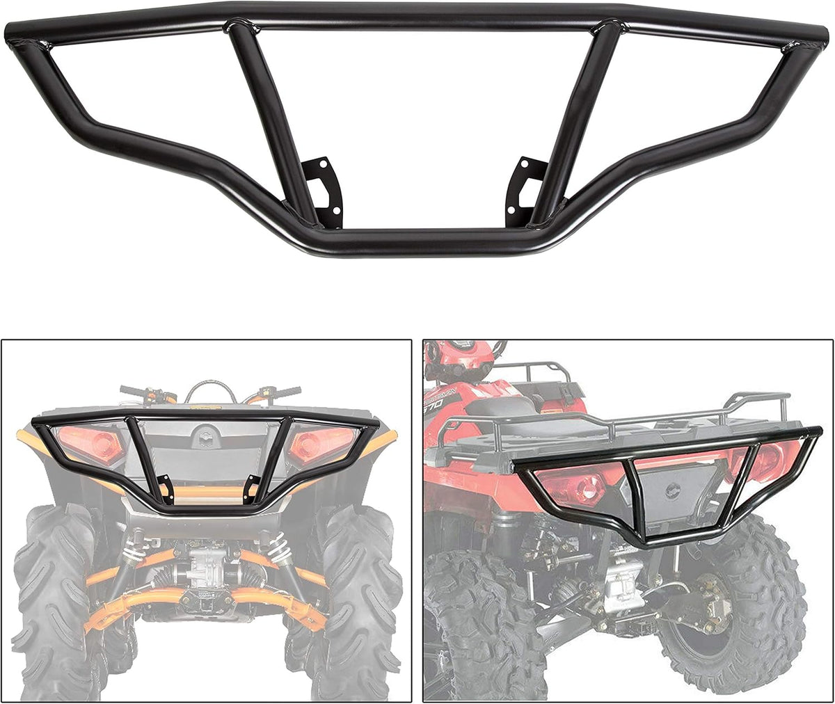 Rear Bumper Protector Pack of 2 F482