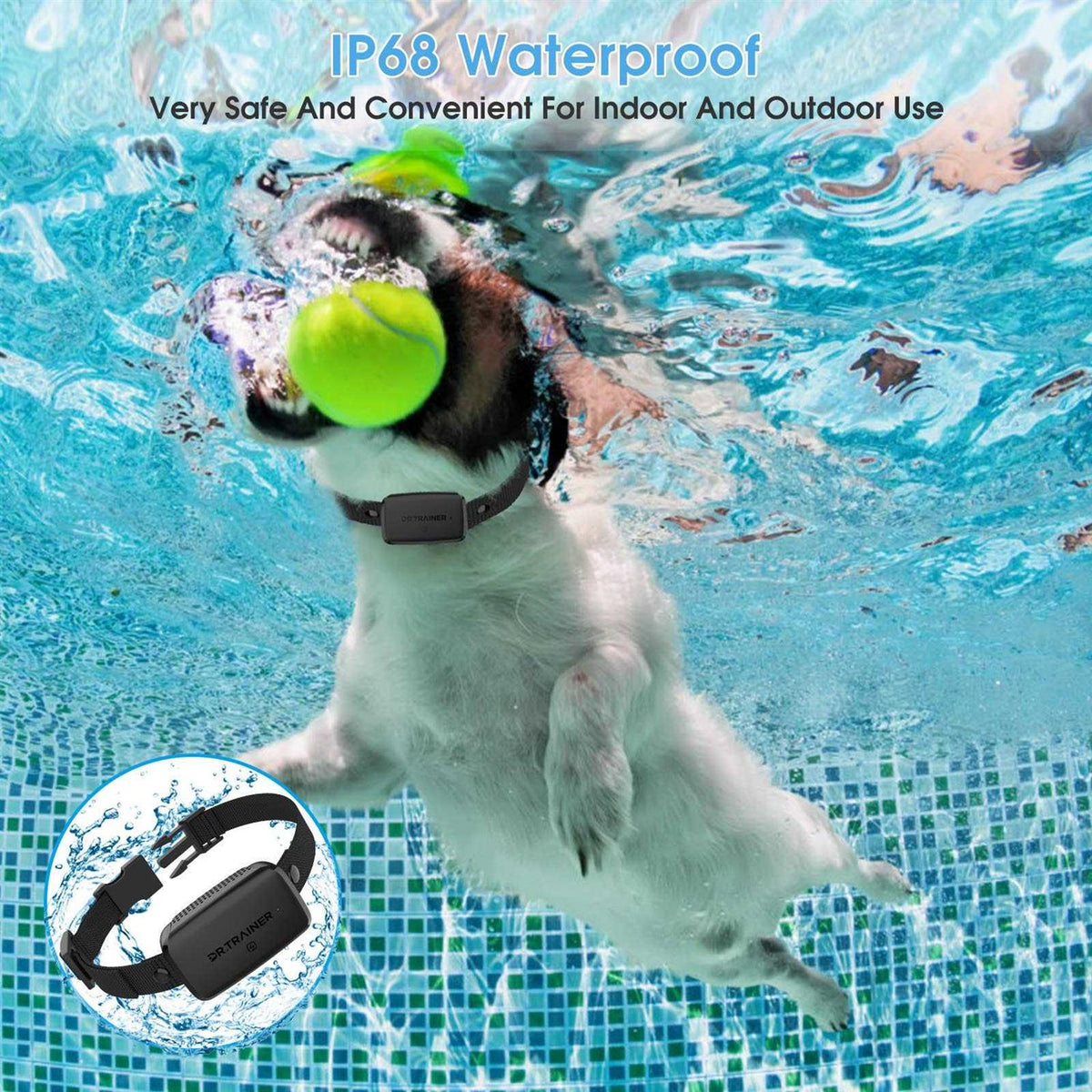 Waterproof APP Control Bark Collar J191