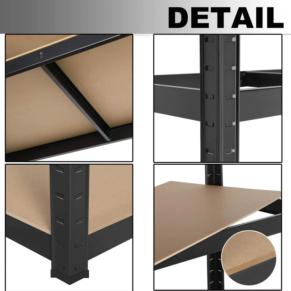 150 x 70 x 30cm 5 Tier Boltless Garage Shelving Unit E54123