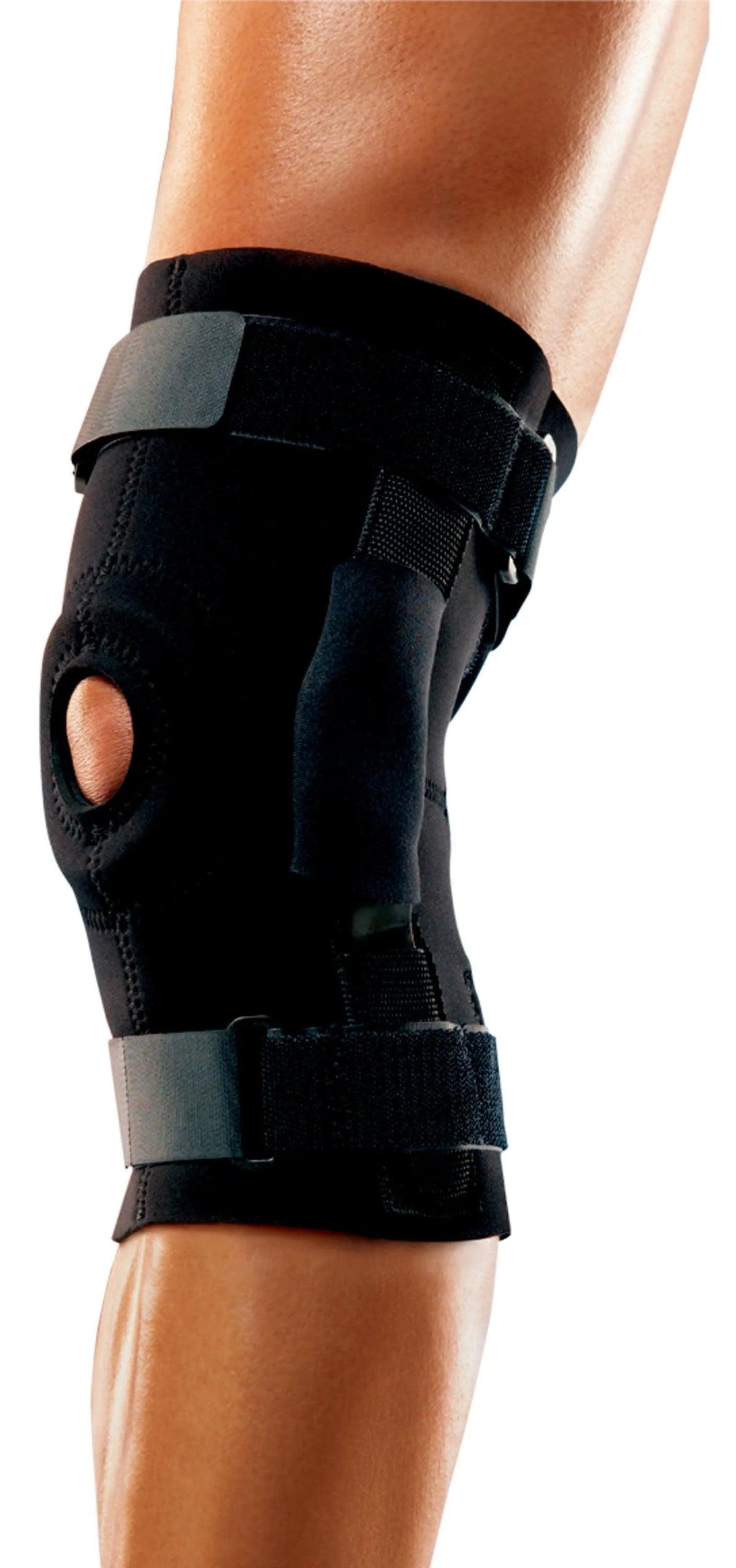 Hinged Knee Brace Black One Size V116436
