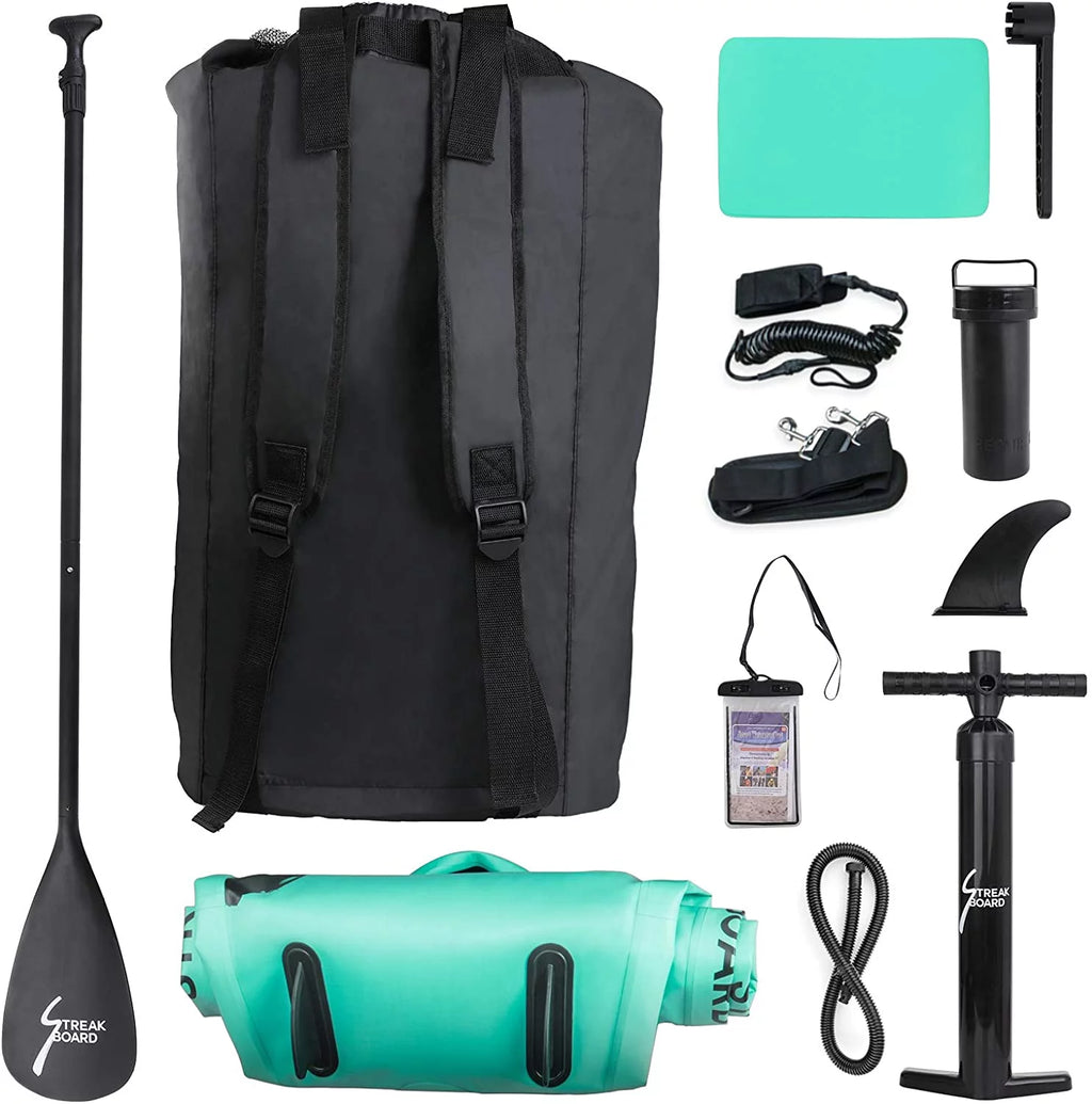 10FT Inflatable Stand Up Paddle Board Non-Slip O3707