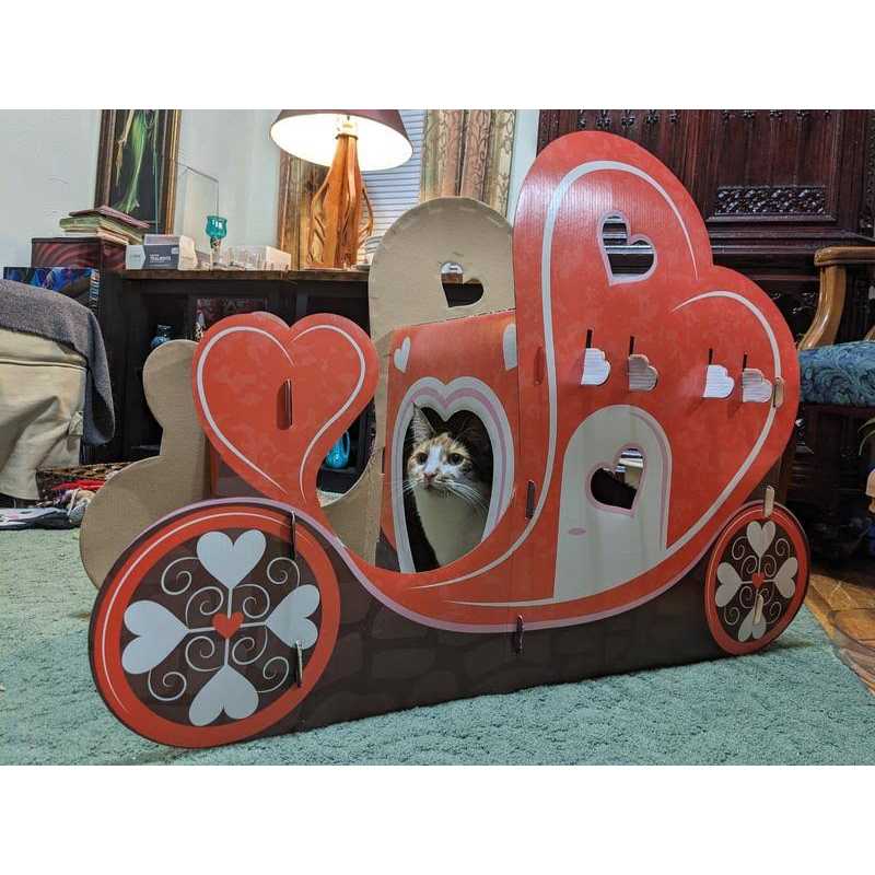 Cardboard Cat House P895887