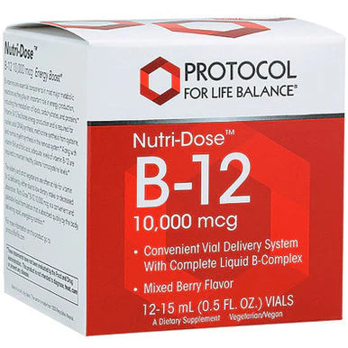 B12 10,000mcg Nutri-Dose 15ml 12 pack P726