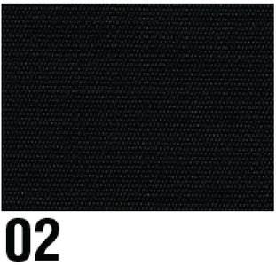 3 Bow Jet Black Canvas Cover C37461