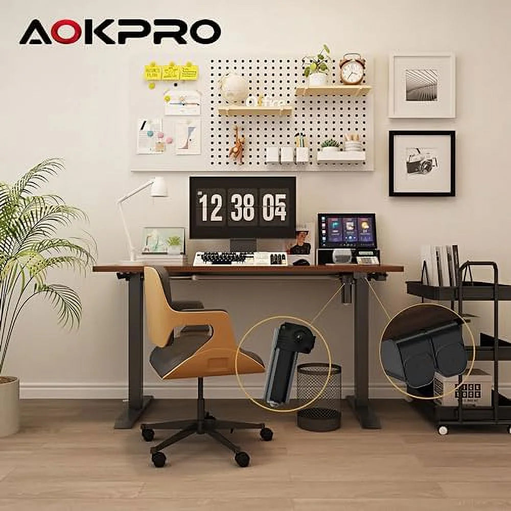 Electric Stand Up Desk Frame Black Q14133