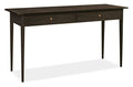 Charcoal Stain Maple Solid Wood Console Table with Cherry Wood Knobs S87961