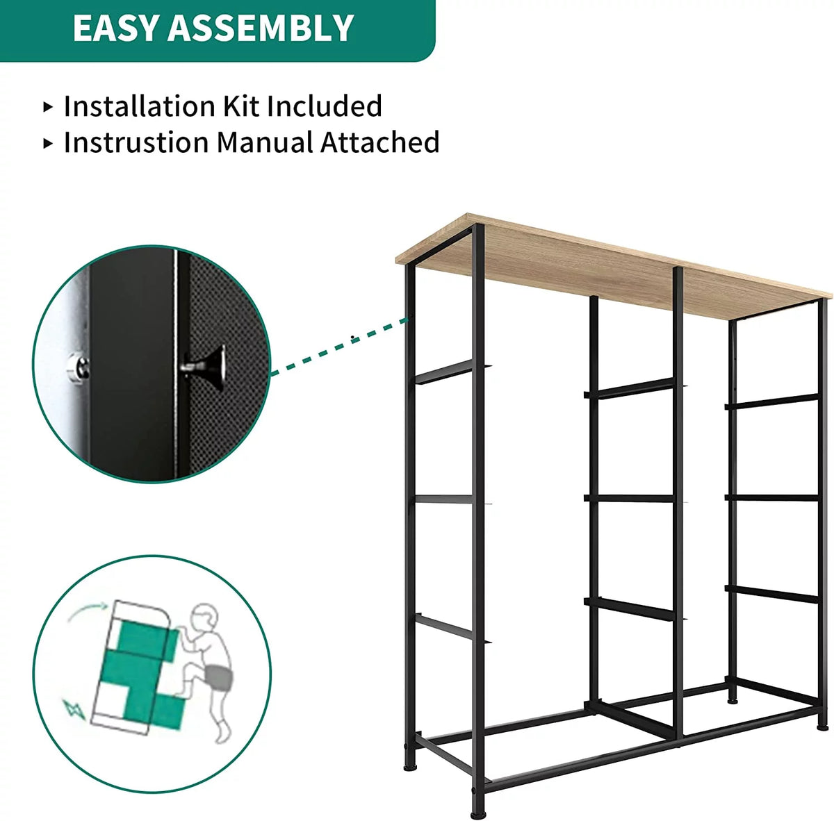 8 Drawer Fabric Dresser N59216