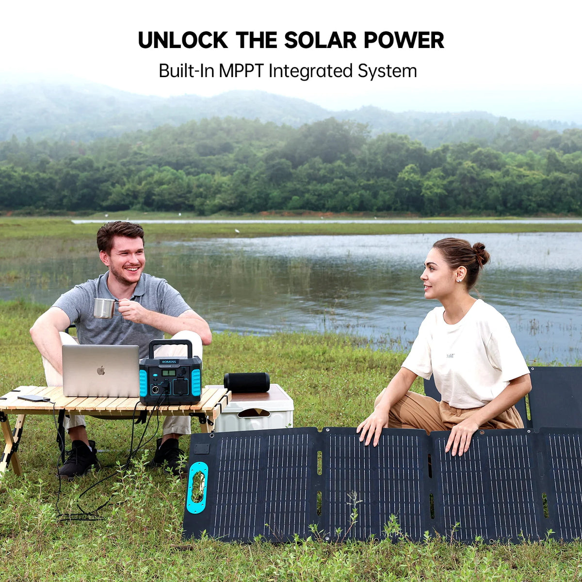 1000W 400Wh Solar Lithium Power Station N240624