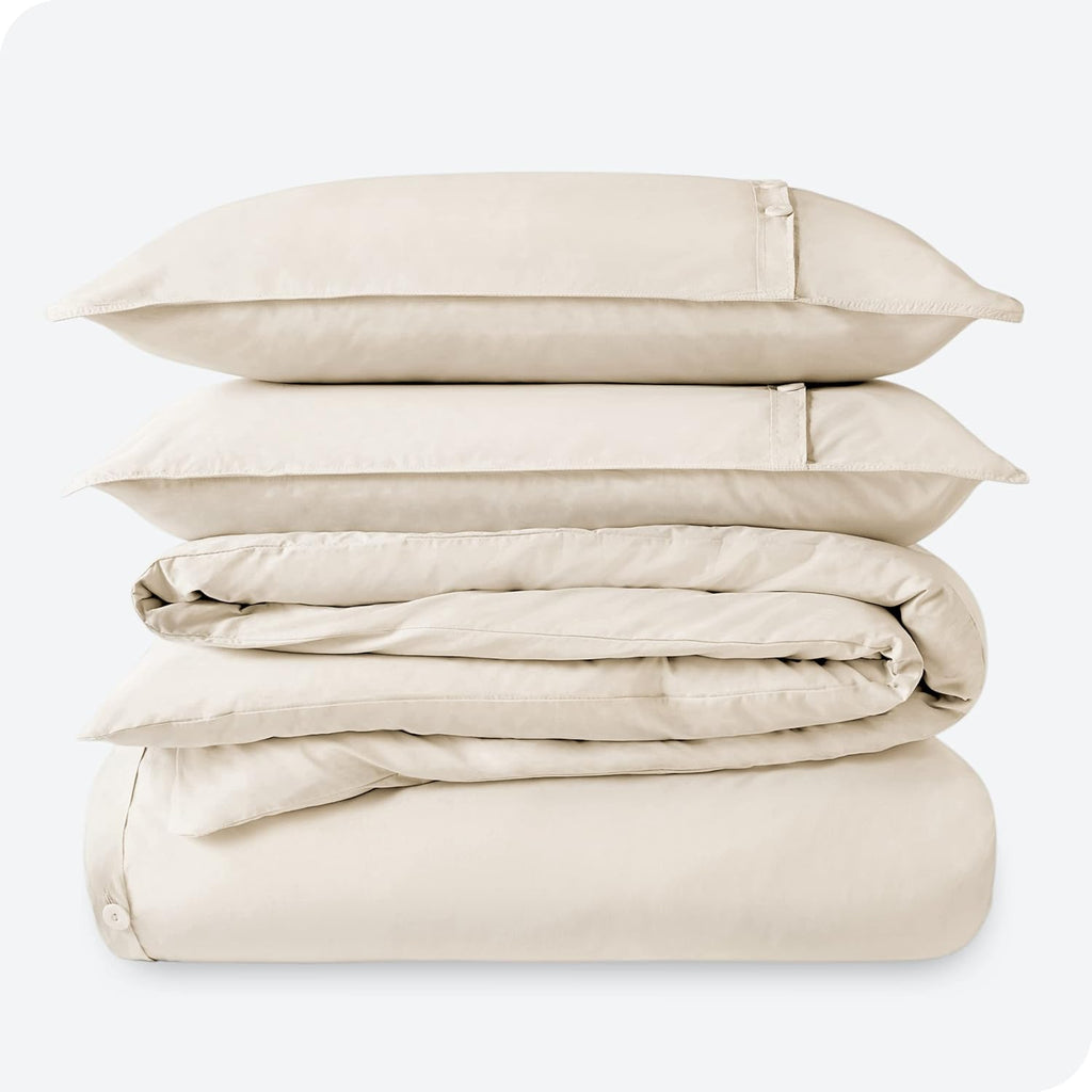 King/California King Organic Cotton Percale Duvet Cover Set B2864