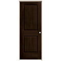 24 in. x 80 in. Espresso Stain Left-Hand Molded Composite MDF Single Prehung Interior Door I3654