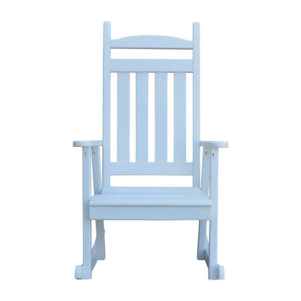White Porch Rocker L4245