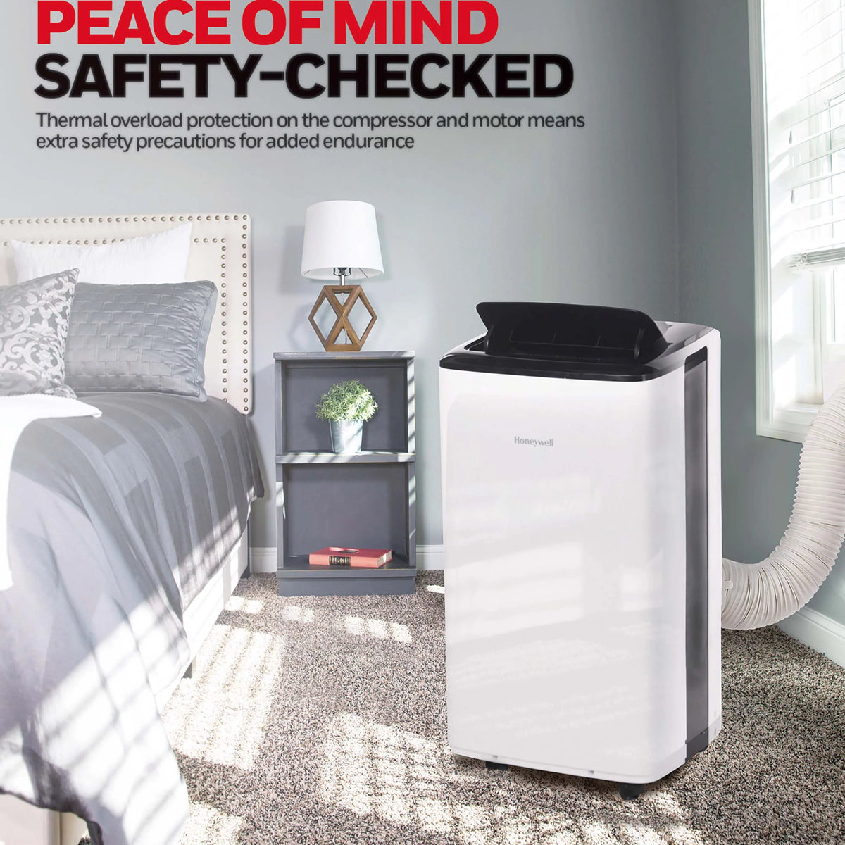 8,000 BTU Portable Air Conditioner with Dehumidifier & Fan M6666