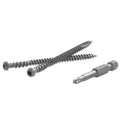 Zinc Composite Deck Screws 1050 per Box V3507