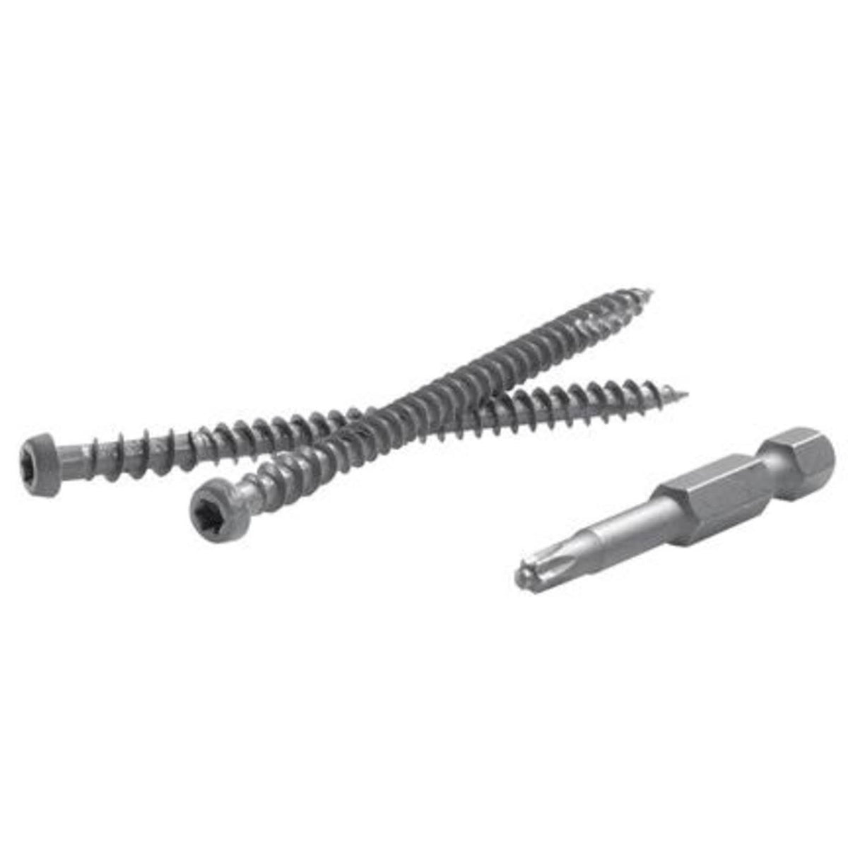Zinc Composite Deck Screws 1050 per Box V3507