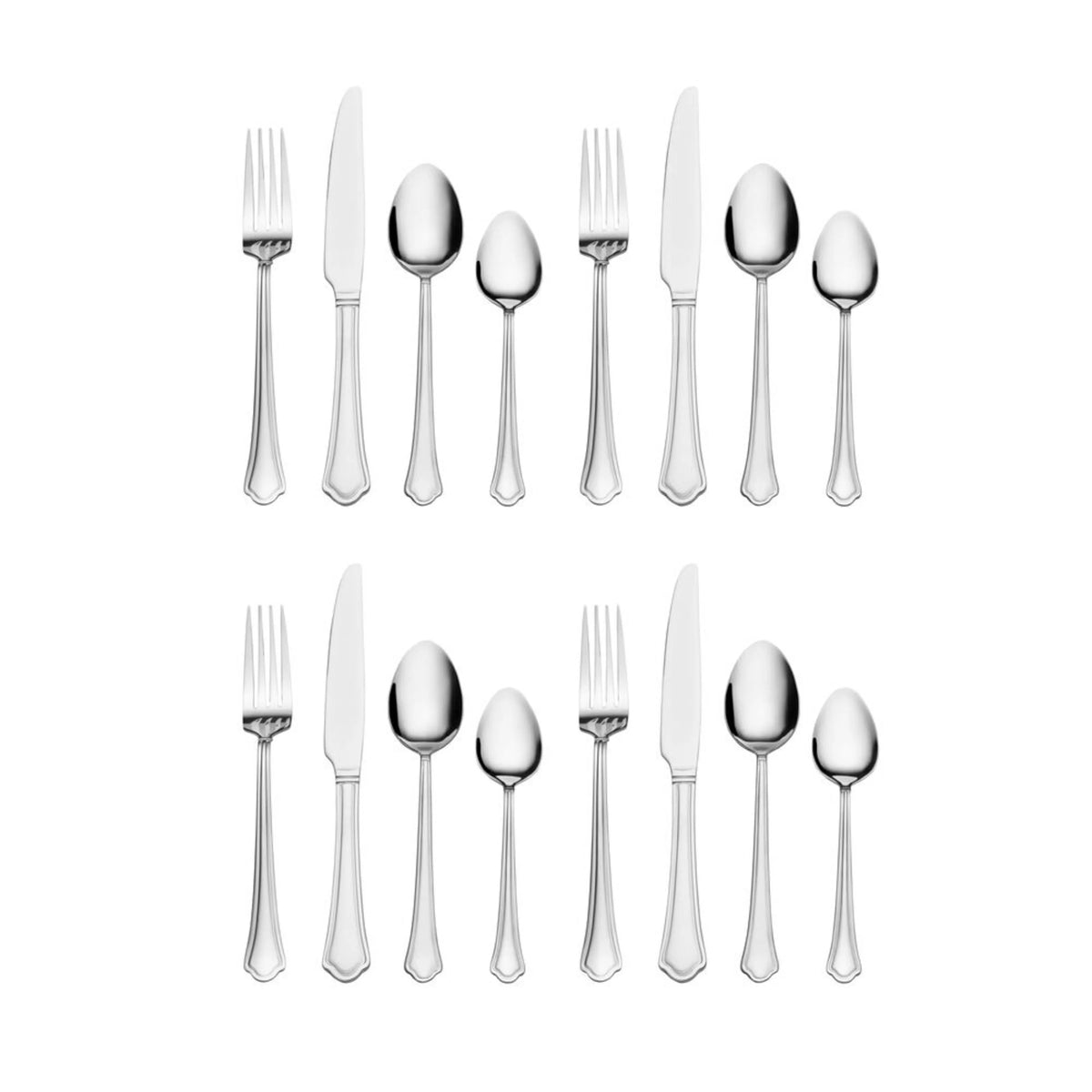 16-Piece Flatware Set, Service for 4 U78552