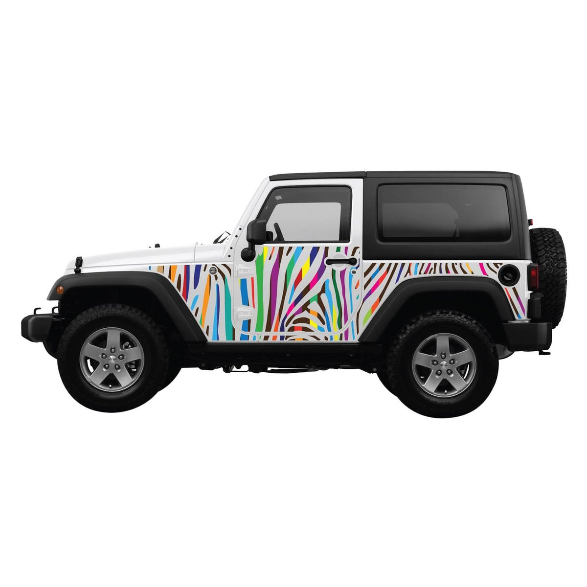 Magnetic Body Armor Kit for Jeep Wrangler JK 2-Door O757475