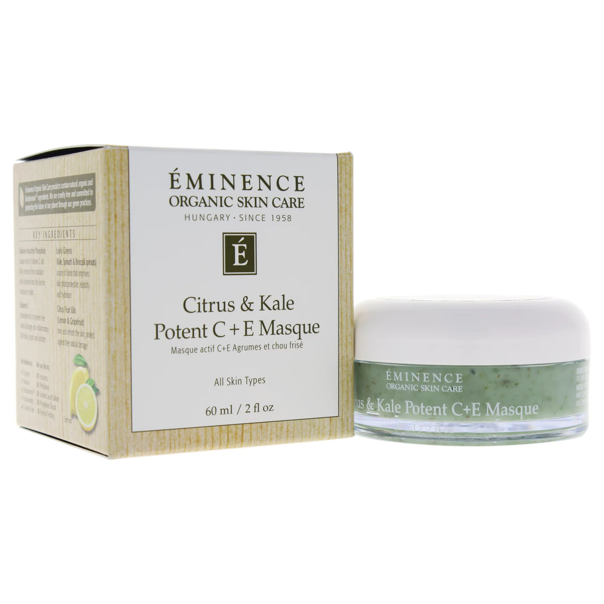 Citrus and Kale Potent C and E Face Mask, 2 oz M7937