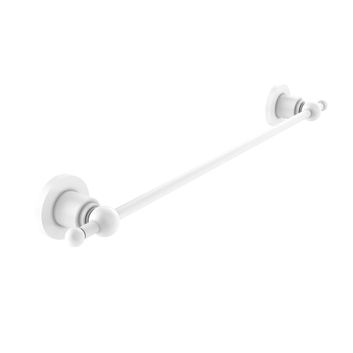 Matte White 30 inch Towel Bar E6051
