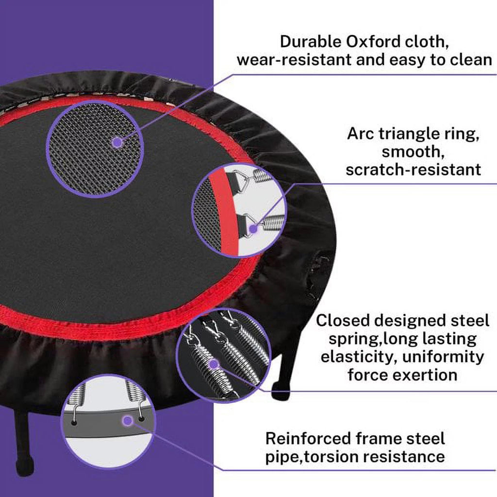 40 Foldable Mini Trampoline 330 lb Weight S171473