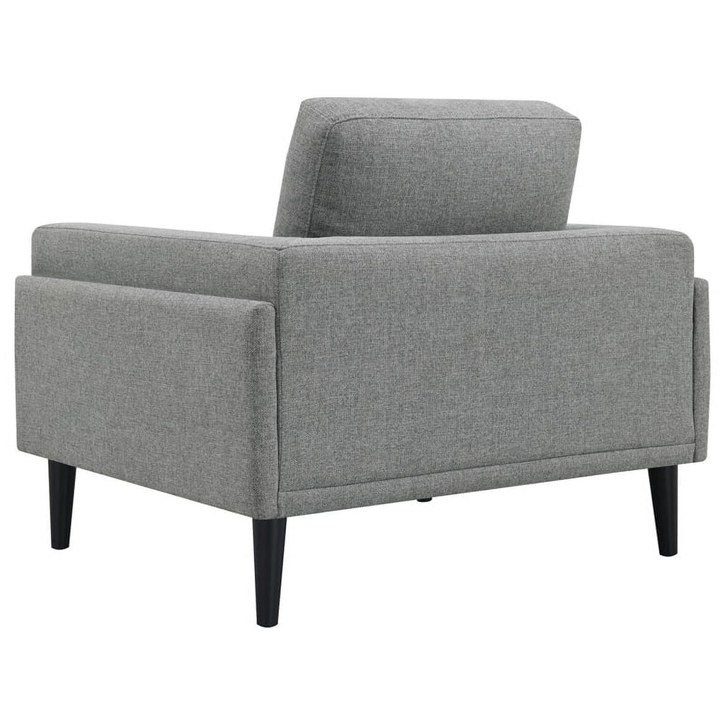3-Piece Upholstered Fabric Sofa Set in Gray L7100