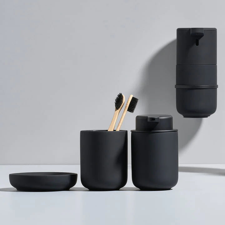 Black Toothbrush Mug S3657