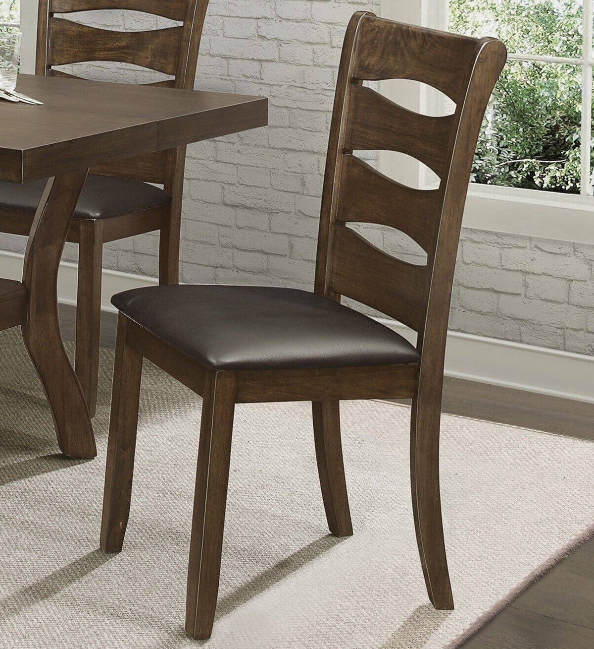5pc Dining Set Table 4 Side Chairs L3330