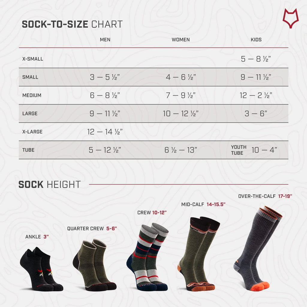 Charcoal Frontier Otc Socks Y8816
