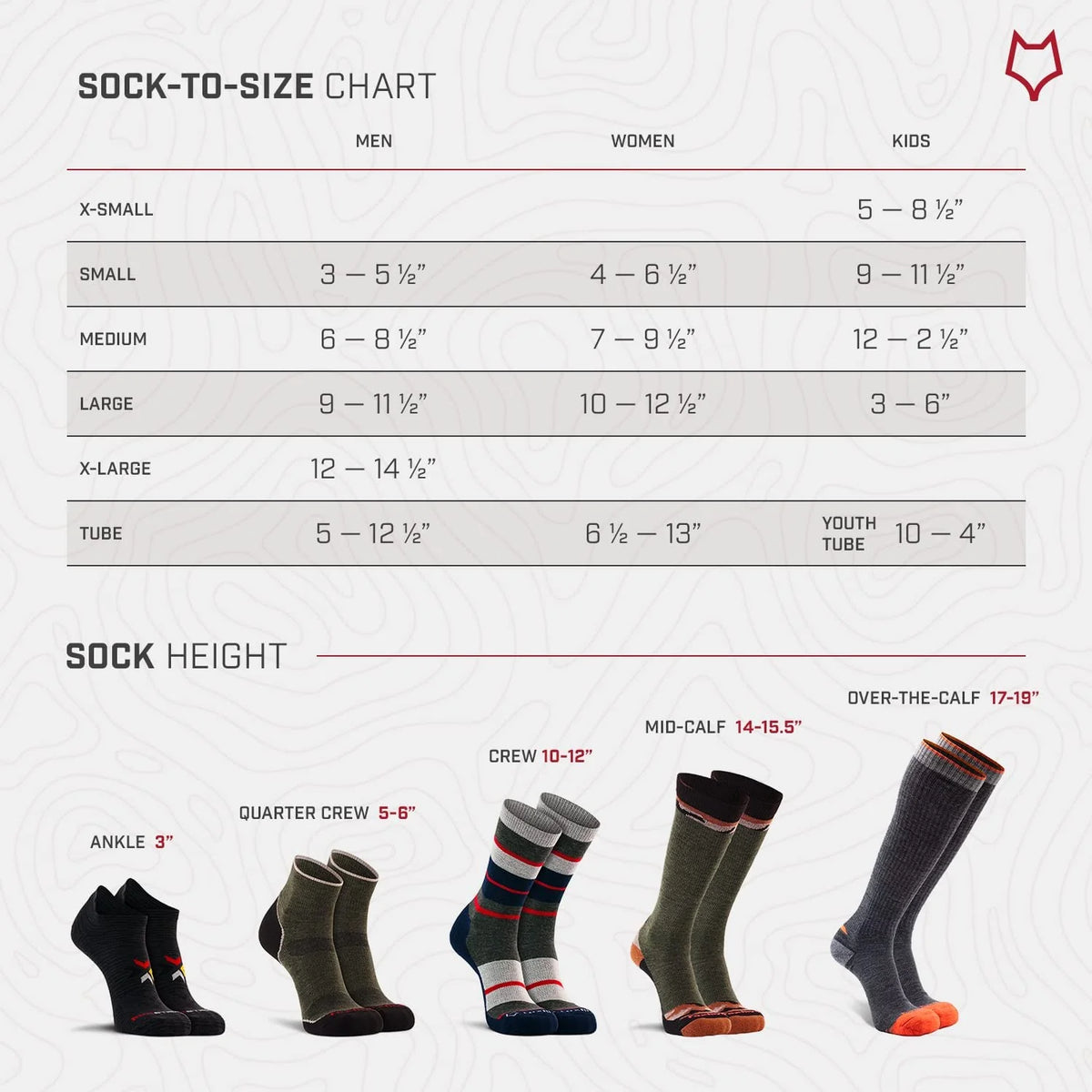 Charcoal Frontier Otc Socks Y8816