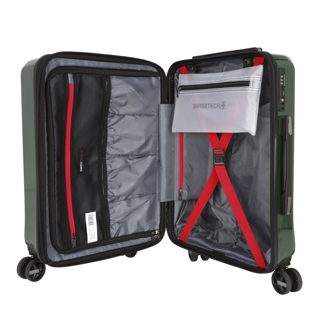 21" Hardside Carry-on Luggage, Green L63080