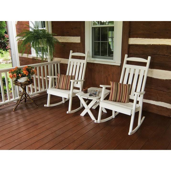 White Porch Rocker L4245